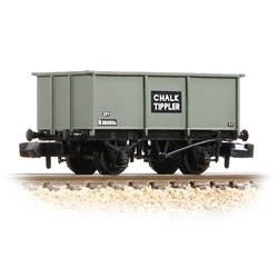 BR 27T Steel Tippler Wagon BR Grey 'Chalk' (No. B380856)