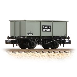 BR 27T Steel Tippler Wagon BR Grey 'Chalk' (No. B383327)