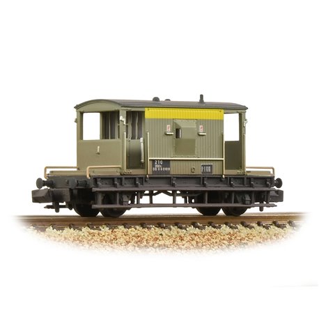 BR 20T Brake Van BR Engineers Grey & Yellow [W]