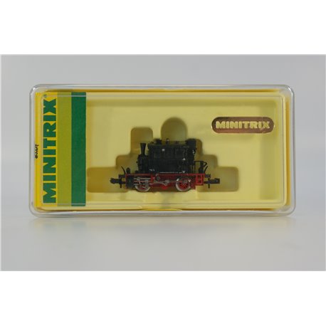 Minitrix 12015 BR 98.3 - PtL 2/2 0-4-0 98 308 in DR livery .Used. N Gauge