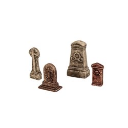 Gravestones Assorted Pack of 4