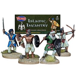 Islamic Infantry & Archers (48x) figure set