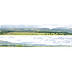 Hills and Dales (pack D) 2 x 5' x 15" premium OO gauge backscene