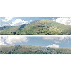 Llanberis (pack B) 2 x 5' x 15" premium OO gauge backscene