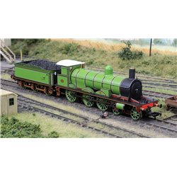 HR 'Jones Goods' 4-6-0 - HR Jones Green (1890s condition) - DCC Ready