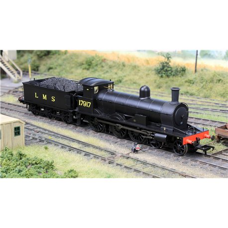 HR 'Jones Goods' 4-6-0 - LMS Unlined Black (Late) - DCC Ready