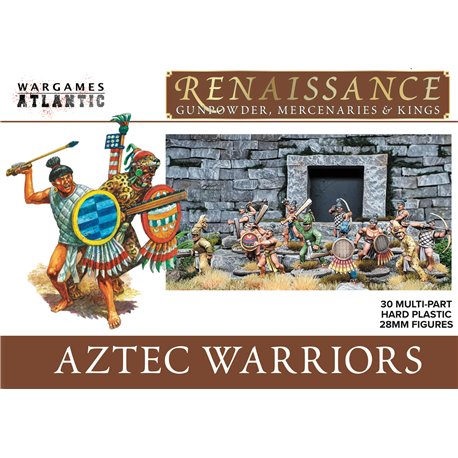 Aztec Warriors - plastic 28mm figures kit (x30)