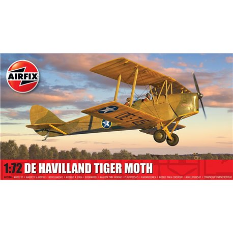 de Havilland Tiger Moth - 1:72 model kit