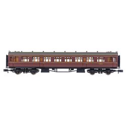 2P-000-106 Dapol Collett Coach BR Second Maroon W1080W