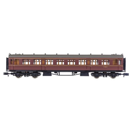 2P-000-106 Dapol Collett Coach BR Second Maroon W1080W