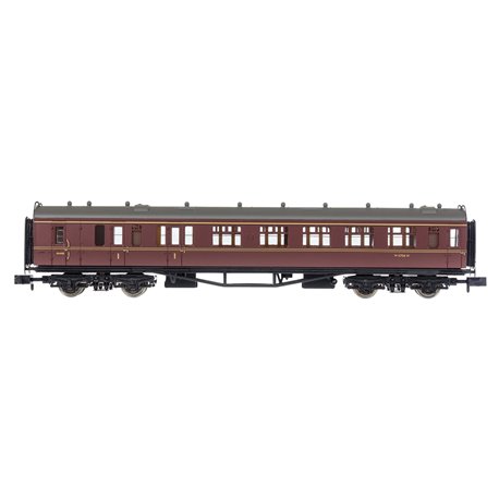 2P-000-204 Dapol Collett Coach BR Brake Composite Maroon W6706W