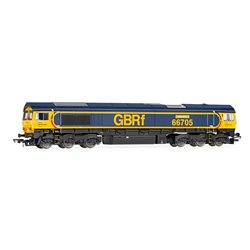 GBRf, Class 66, Co-Co, 66705 'Golden Jubilee' - Era 11