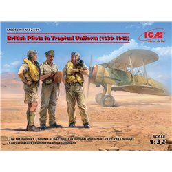 British Pilots - Tropical Uniform(1939-1943) - 1:32 model kit