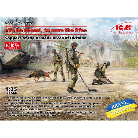 Sappers of the Armed Forces of Ukraine - 1:35 model kit