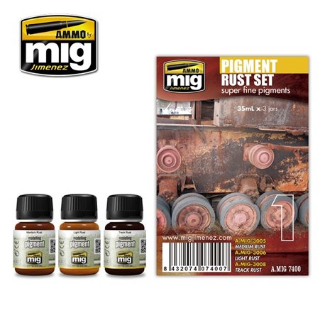 Pigments Rust Enamel Weathering Set