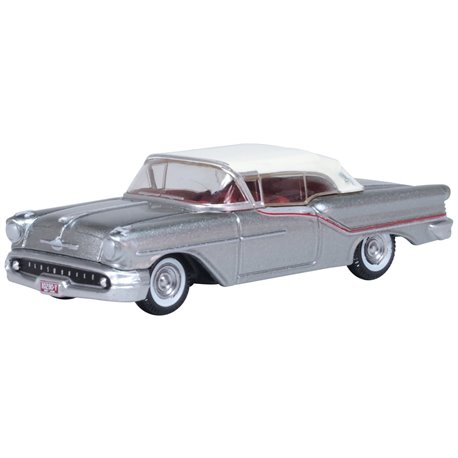 Oldsmobile 88 Convertible Gray/Red/White