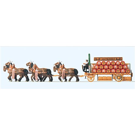 Beer Wagon Horse Drawn Spatenbrau