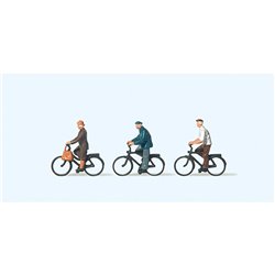 Landwehr-Bier Bottled Cyclists (3) Figure Set