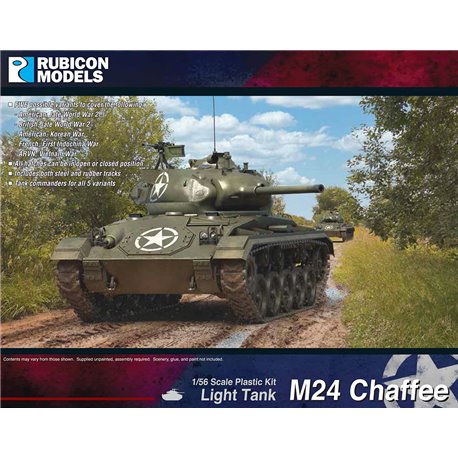 M24 Chaffee - 1:56 model kit