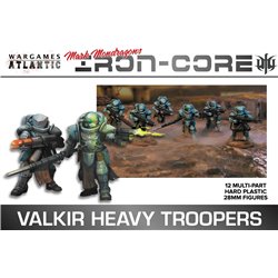 Valkir Heavy Troopers - plastic 28mm figures kit (x12)