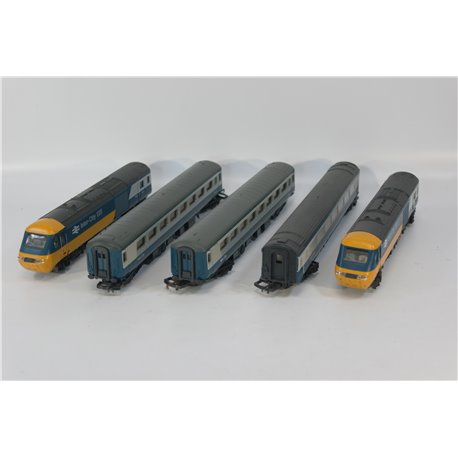 Hornby Inter-City 125 -43010 Power Unit and 43011 Dummy Car plus Coaches. Used. OO Gauge