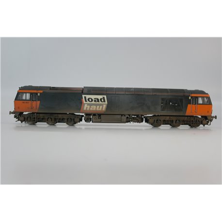 Hornby R2489 Class 60 60007 in Loadhaul livery. DCC Fitted. Used. OO Gauge