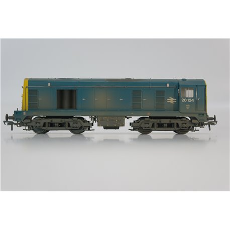 Bachmann 32-038DS Class 20 BR Blue (Weathered) DCC Fitted with Sound. Used. OO Gauge