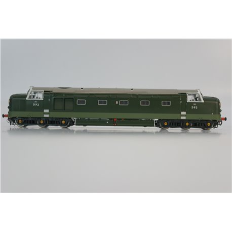 Heljan 40111. English Electrics DP2 Prototype in Late BR Green Livery. DCC Fitted . Used. OO Gauge