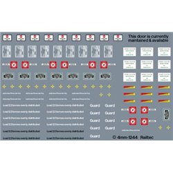 Railtec 4mm-1244 4mm Class 43 HST power car detail