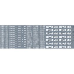 Railtec 4mm-1370 4mm BR blue courier van / Royal Mail post office TPO