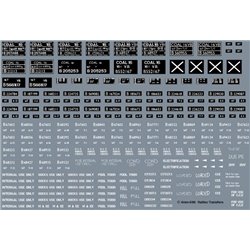 Railtec 4mm-6116 4mm 16t mineral pack incl industrial markings