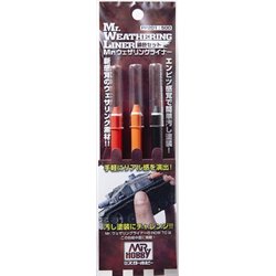 PP-201 Mr Weathering Liner Rust Colour Set