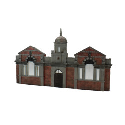 Low Relief Municipal Building