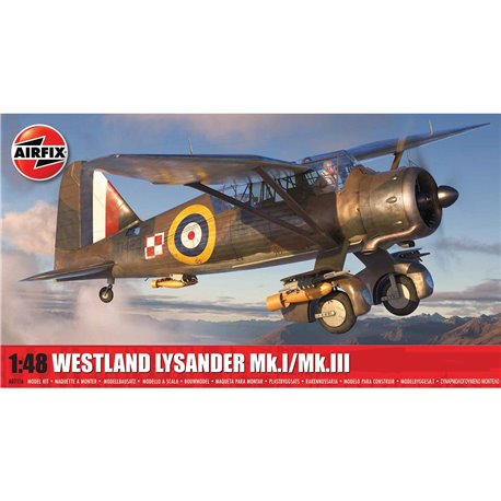 Westland Lysander Mk.I/Mk.III - 1:48 scale model kit