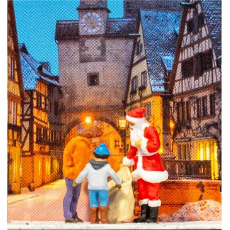 Santa Claus Motif Box