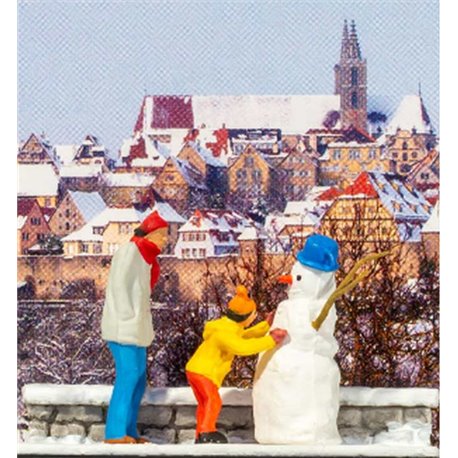 Snowman Motif Box