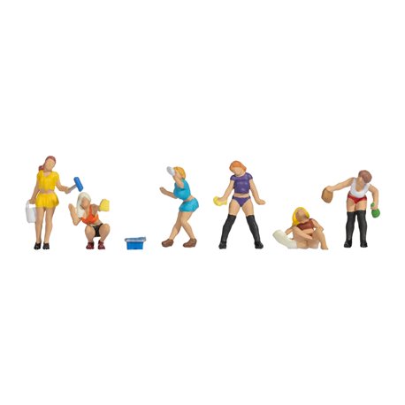 Sexy Carwash (6) figure set