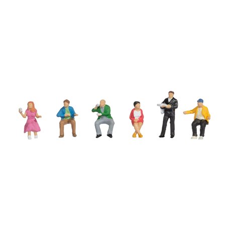 In the Dining Car (6) figure set