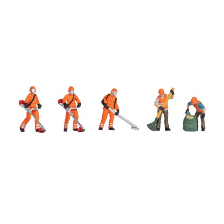 Municipal Gardeners (5) figure set