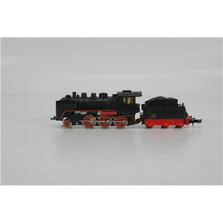 Marklin Mini-Club 8803 Passenger Locomotive with Tender. German Federal Railroad (DB) class 24. Used. Z Gauge
