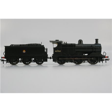 Bachmann Branchline 31-626 Class 3F 0-6-0 43762 in BR black with early emblem. Used. OO Gauge