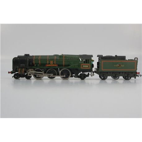 Wrenn W2235 “Barnstable” BR Green 4-6-2 Rebuilt Bulleid Pacific Locomotive. Used. OO Gauge