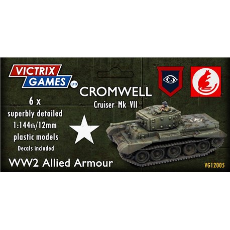 Cromwell (x6) - 1:144 model kit (12 mm)
