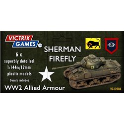 Sherman Firefly (x6) - 1:144 model kit (12 mm)
