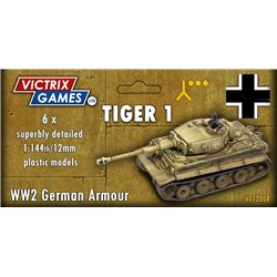 Tiger I (x6) - 1:144 model kit (12 mm)