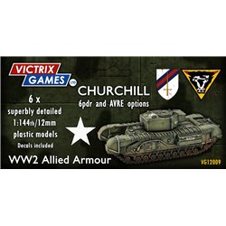 Churchill - 1:144 model kit (12 mm)