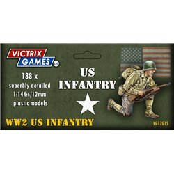 US Infantry (x188) - 1:144 model kit (12 mm)