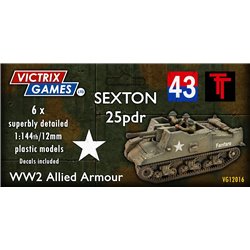 Sexton (x6) - 1:144 model kit (12 mm)