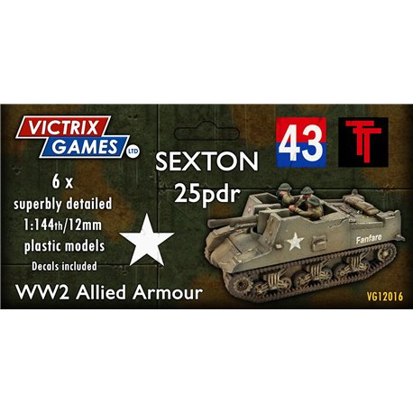 Sexton (x6) - 1:144 model kit (12 mm)