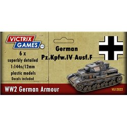 Panzer IV F (x6) - 1:144 model kit (12 mm)